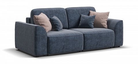 Диван Кинг Модуль велюр Роял синий 1