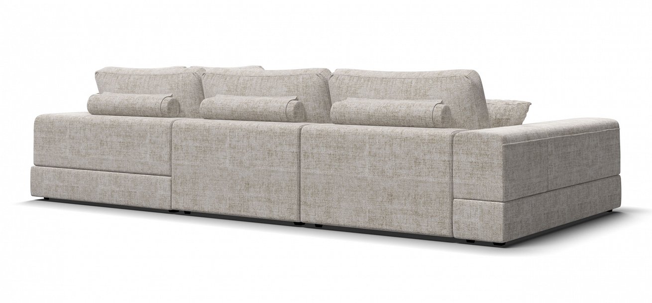 П-образный диван-кровать Босс Модуль Шенилл Смарт кварц