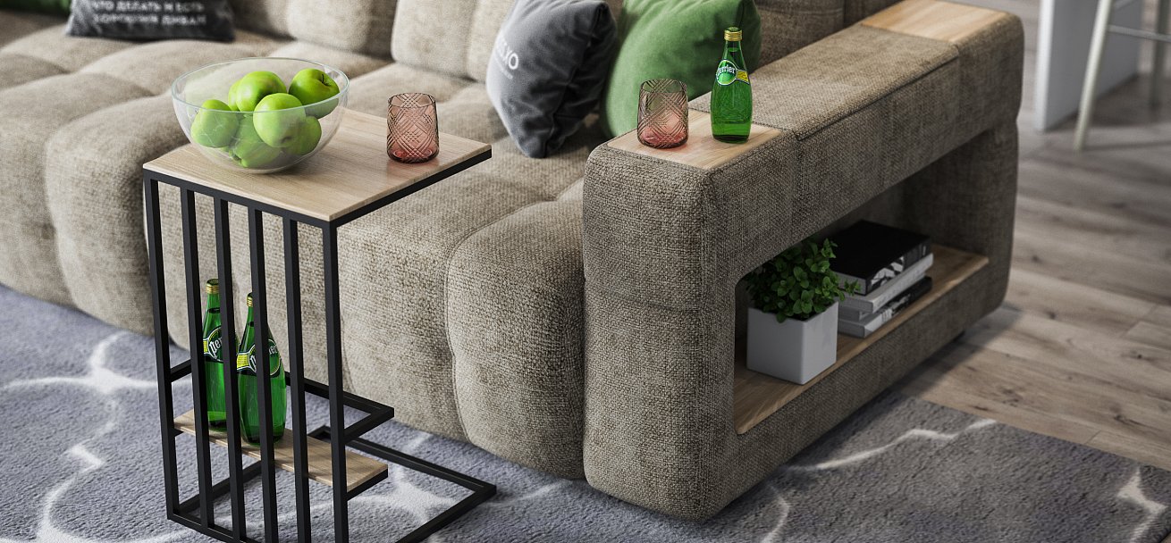 Босс ХО Стол-приставка Сонома (МДФ)