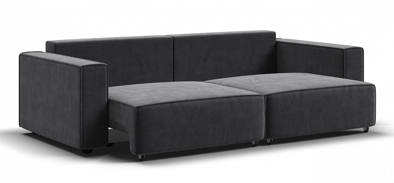 Диван Босс Софт Модуль Вельвет Корд графит