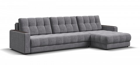 Угловой диван Босс Макс велюр Роял агат