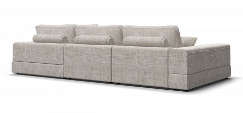 П-образный диван-кровать Босс Модуль Шенилл Смарт кварц 3