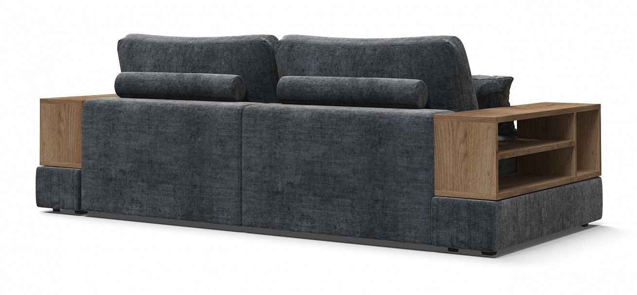 Диван-кровать Босс Модуль Шенилл Глосс карбон