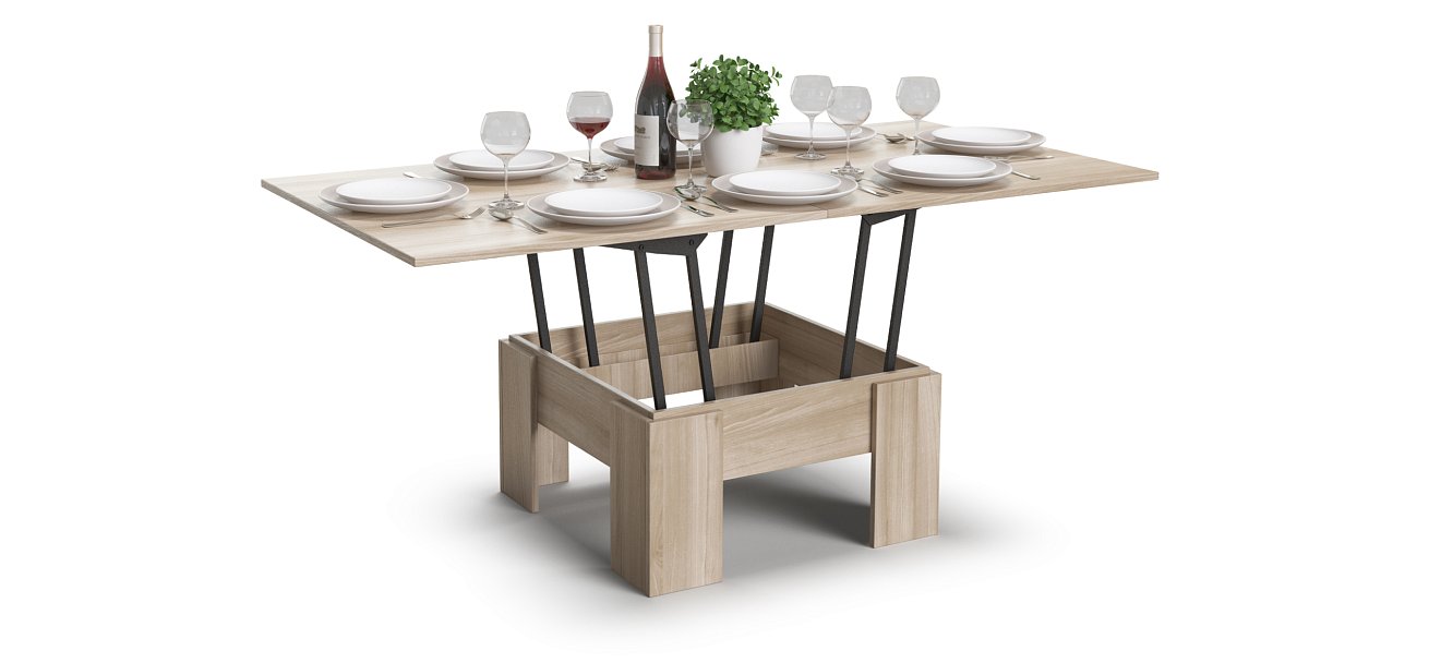 Стол трансформер Люкс Сонома