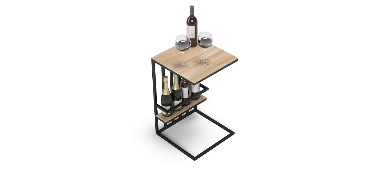 Босс ХО Стол-приставка Снежная Сонома (МДФ)