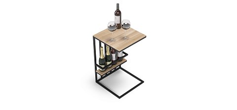 Босс ХО Стол-приставка Снежная Сонома (МДФ) 1