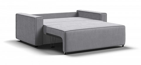 Диван Норд двухместный велюр Монолит сталь 3