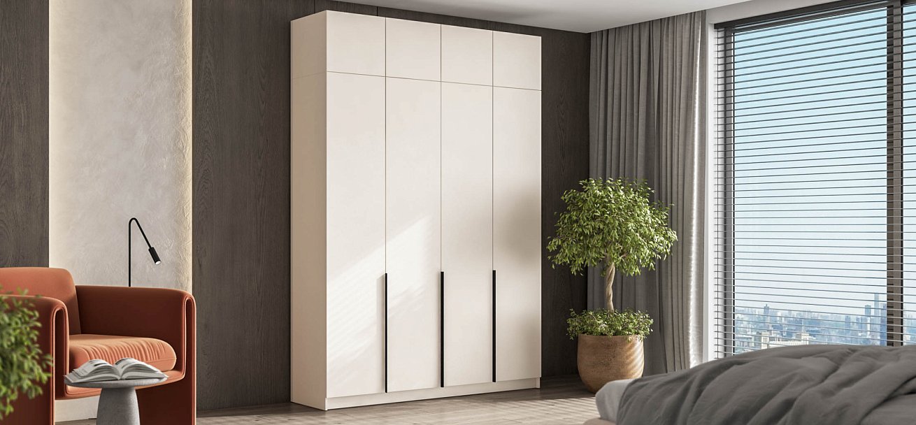 Антресоль 180 4Д Кашемир