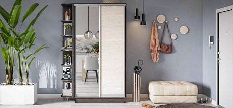 Босс пуф велюр Алькантара пепел 2