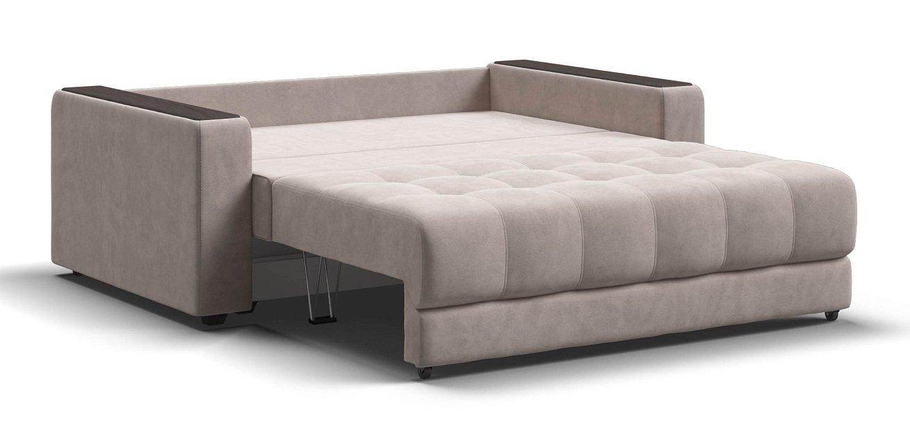 Диван Босс двухместный велюр Монолит латте