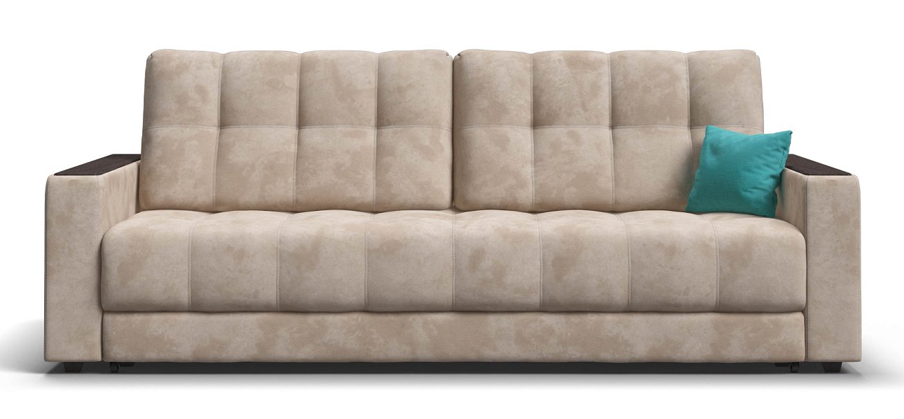 Диван Босс велюр Алькантара пепел