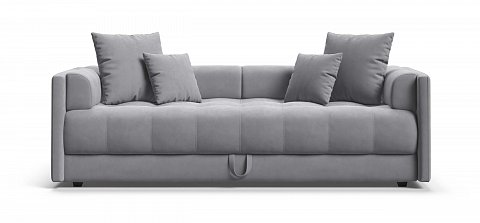 Тахта Босс велюр Монолит сталь 1