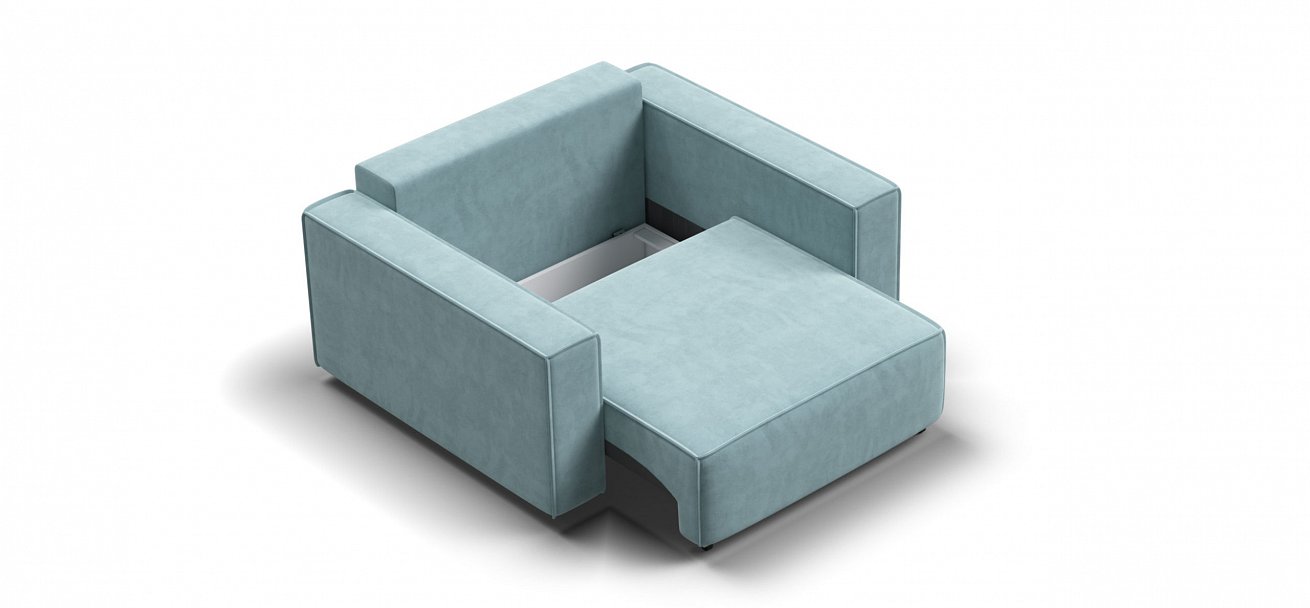 Кресло Босс Софт Модуль велюр Монолит аква