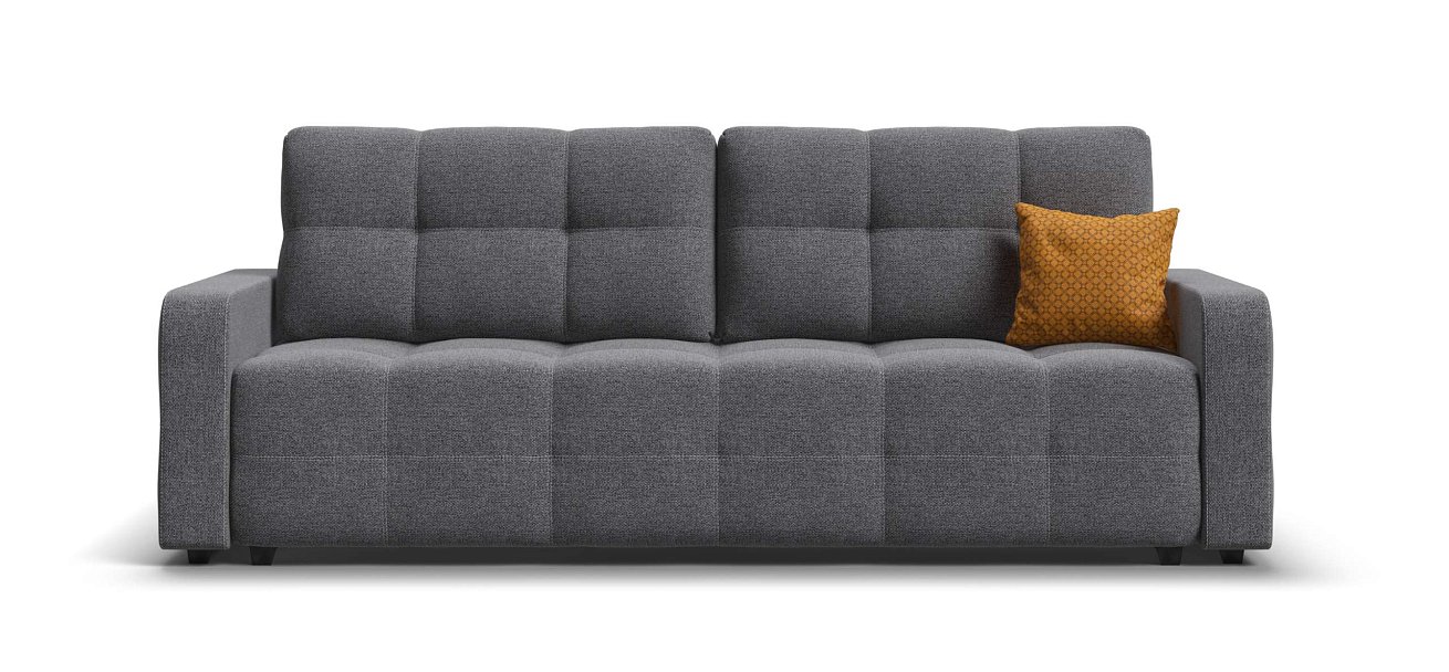 Диван Денди Рогожка Мальмо серый