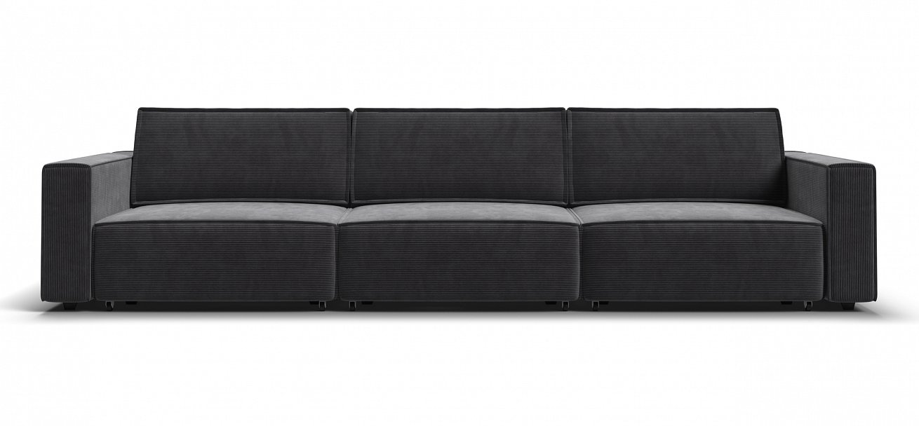 Диван Босс Софт Модуль Макс Вельвет Корд графит