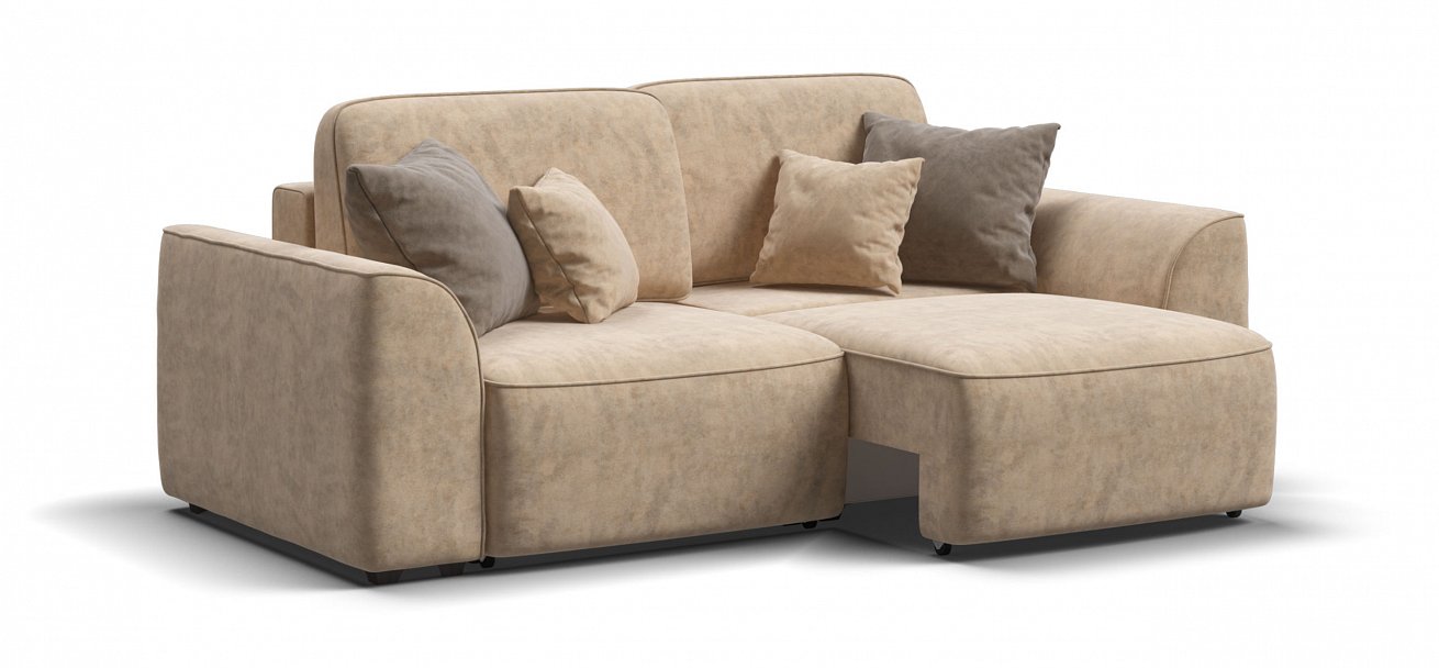 Диван Кинг Модуль велюр Роял шампань