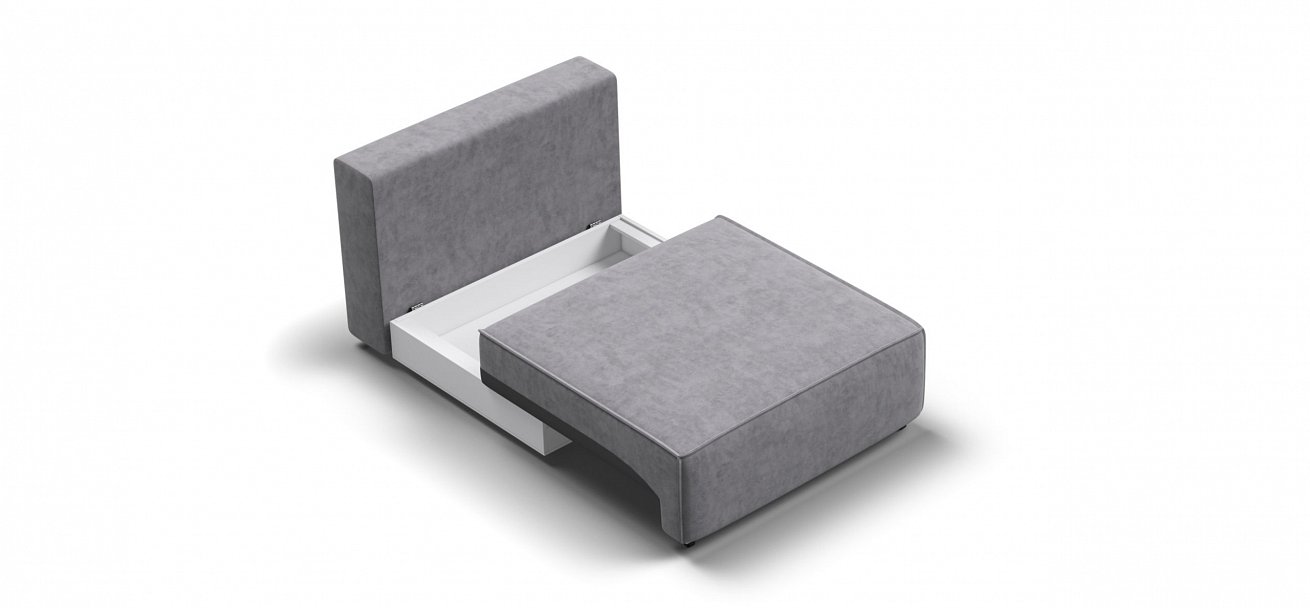 Босс Софт Модуль спальное место велюр Роял агат