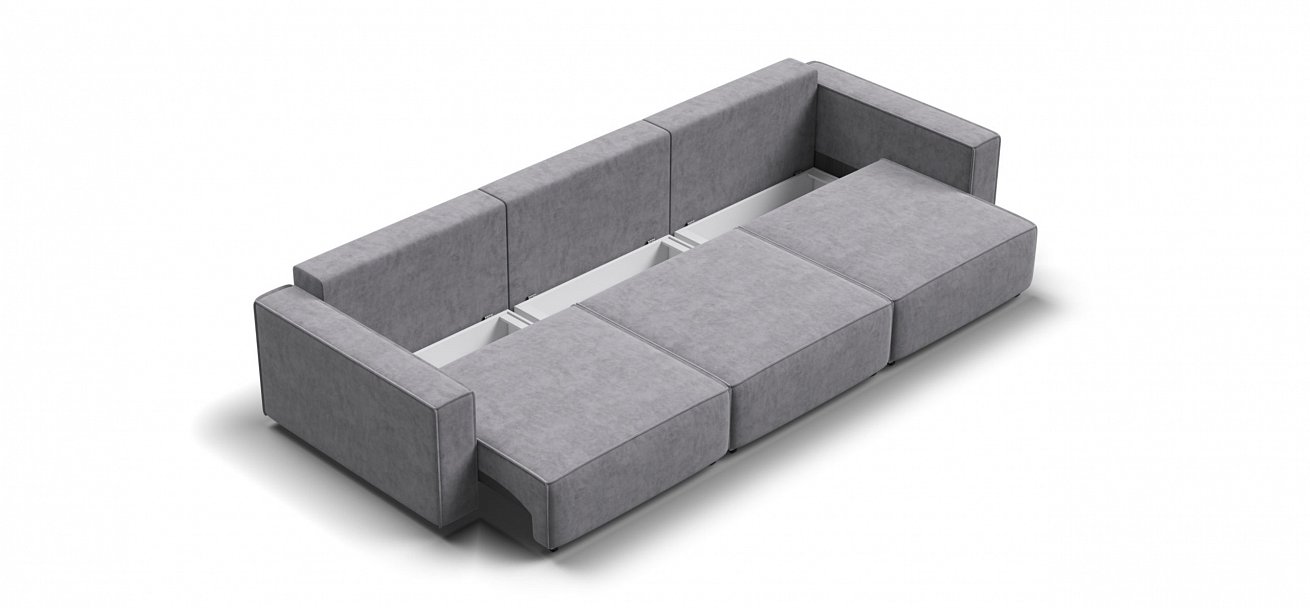 Диван Босс Софт Модуль Макс велюр Роял агат