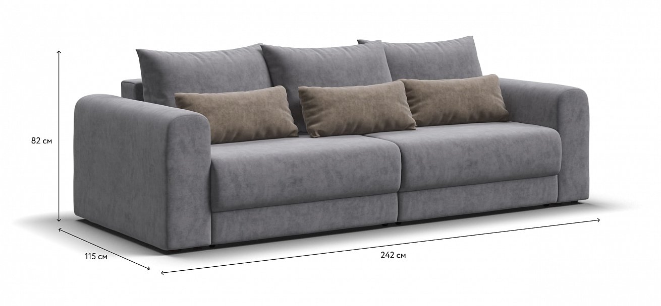 Модульный диван Ричмонд Модуль велюр Роял агат