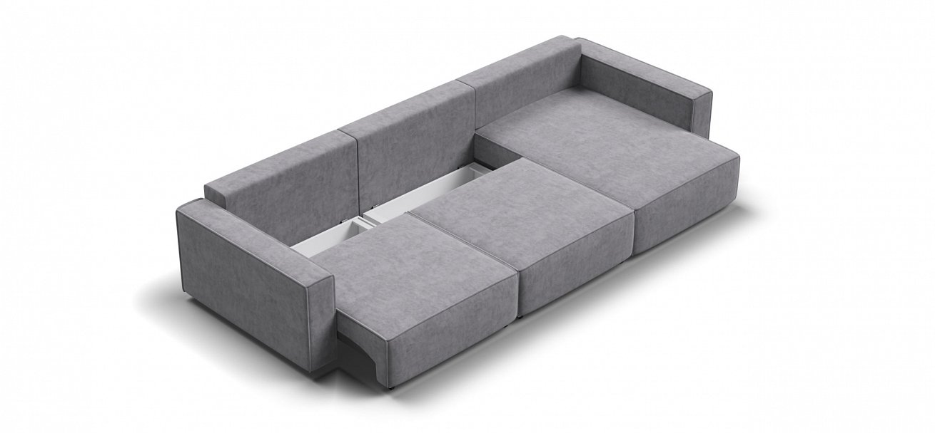 Угловой диван Босс Софт Модуль Макс велюр Роял агат