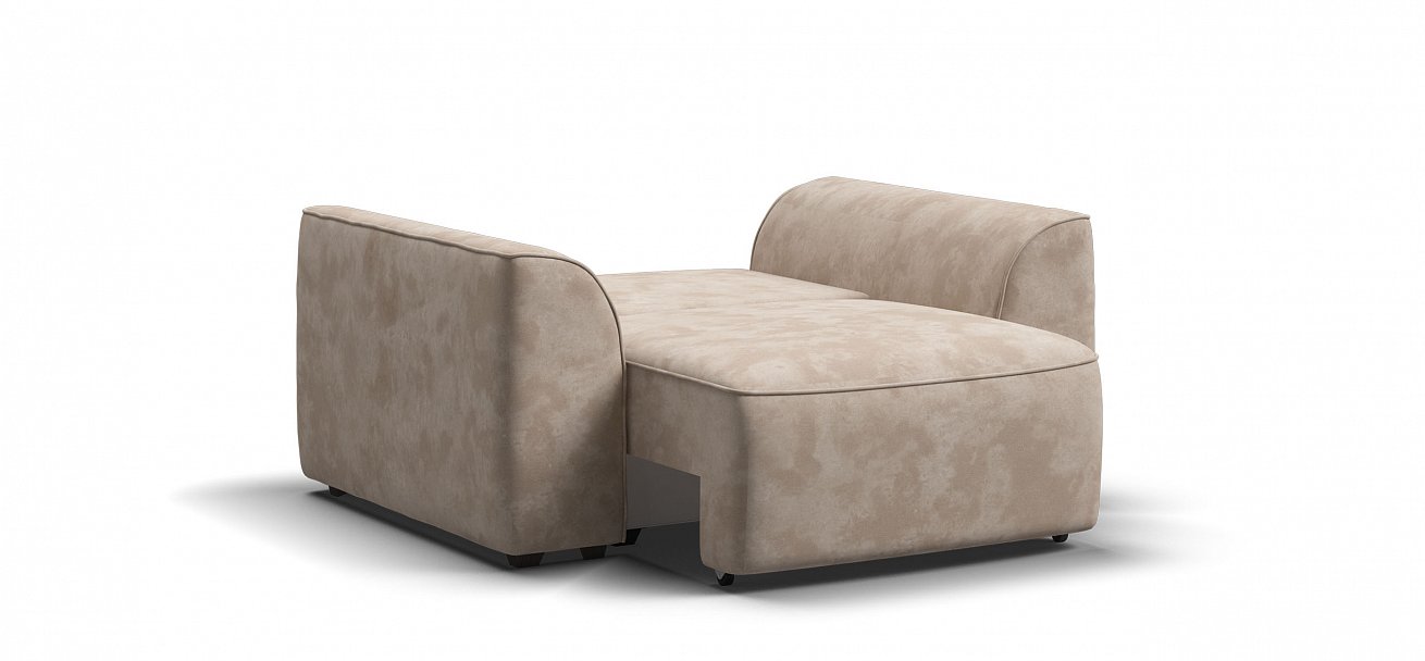 Кресло Кинг Модуль велюр Алькантара пепел