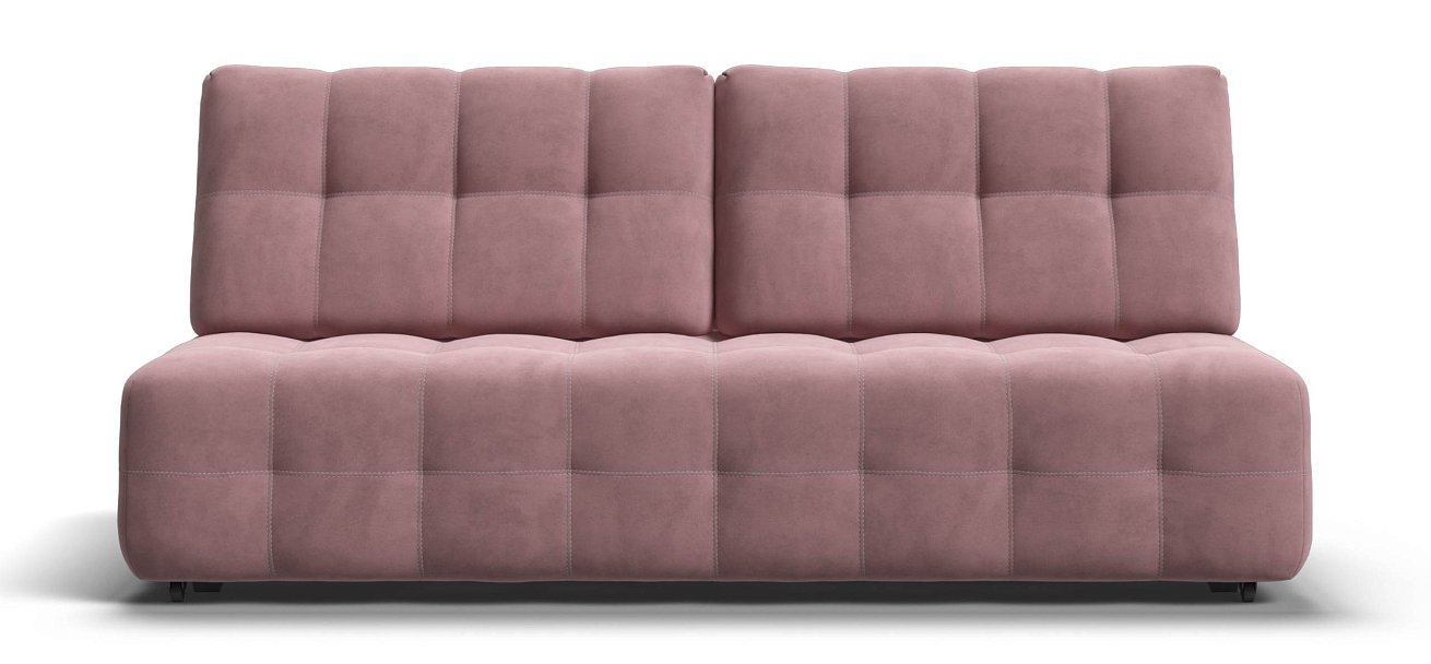 Диван Босс Мини велюр Монолит розовый