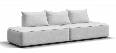 Диван Кинг Твин Шенилл Клауд крем