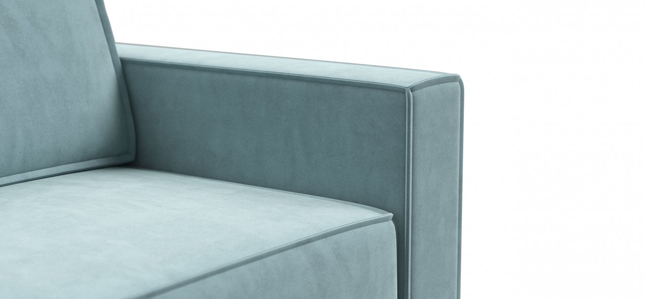 Диван Босс Софт Модуль велюр Монолит аква