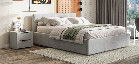 Тумба Босс Стандарт Шиншилла серая 2