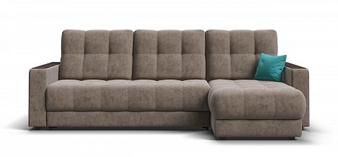 Угловой диван Босс Классик велюр Роял тауп 1