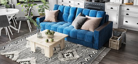 Стол трансформер Люкс Сонома 2