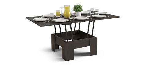 Стол трансформер Люкс Венге 3