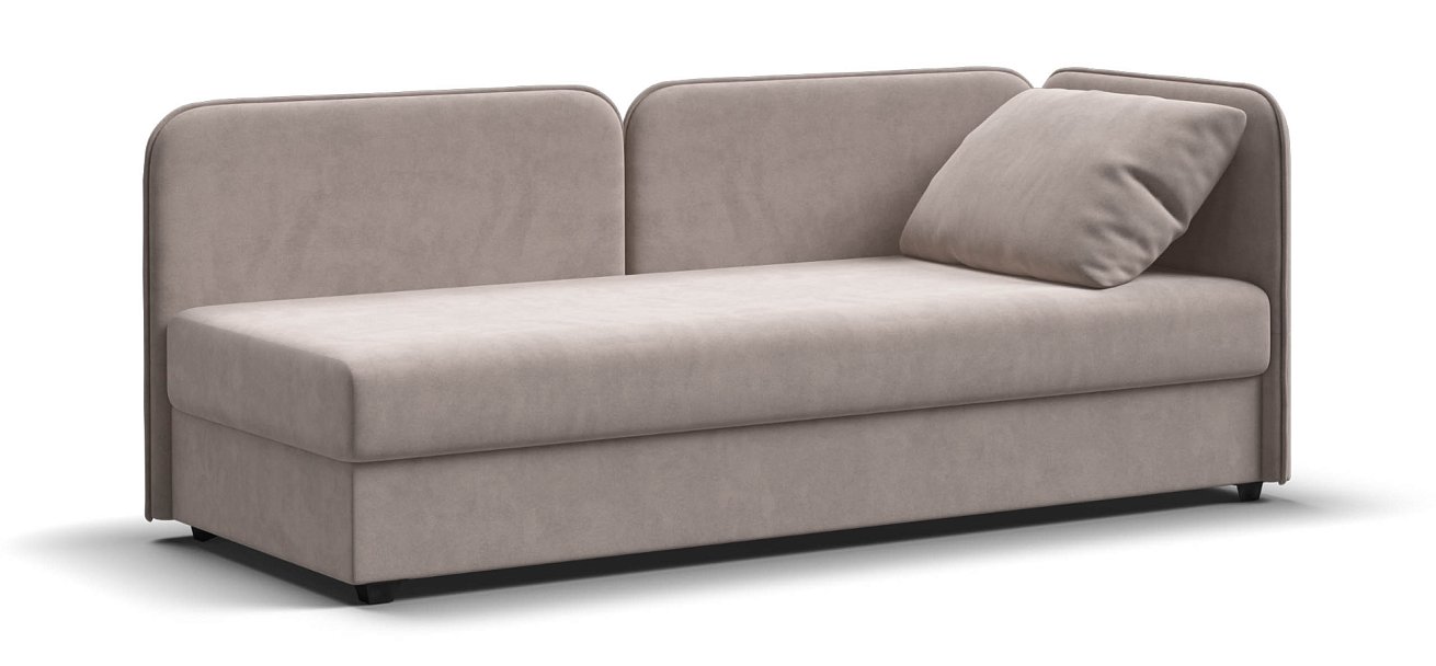 Тахта Ирис велюр Монолит латте