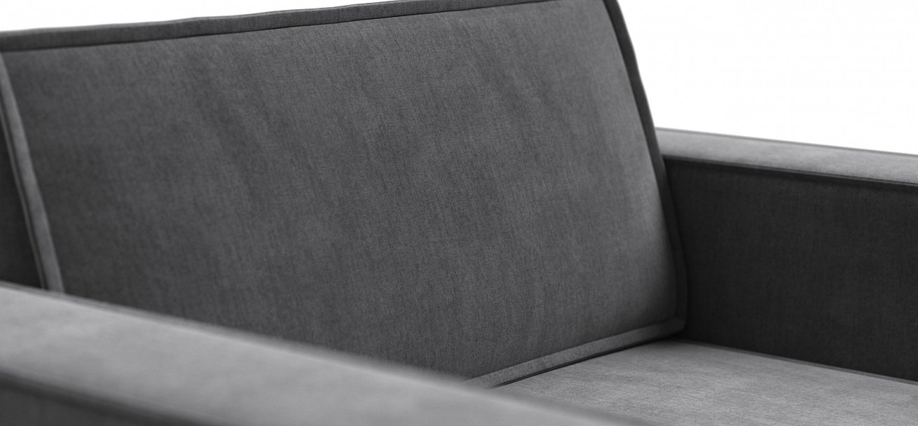 Кресло Босс Софт Модуль велюр Монолит серый