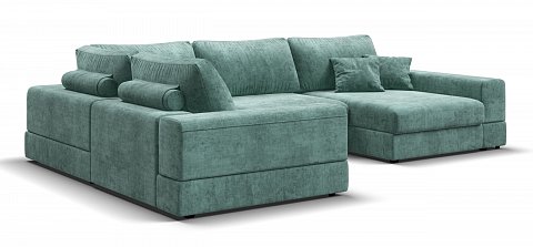 П-образный диван-кровать Босс Модуль Шенилл Глосс минт