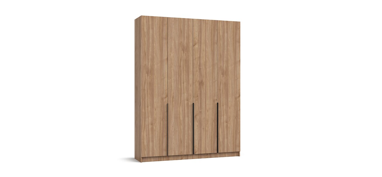 Босс Стандарт 160*220 шкаф распашной 4Д 01 Орех Селект