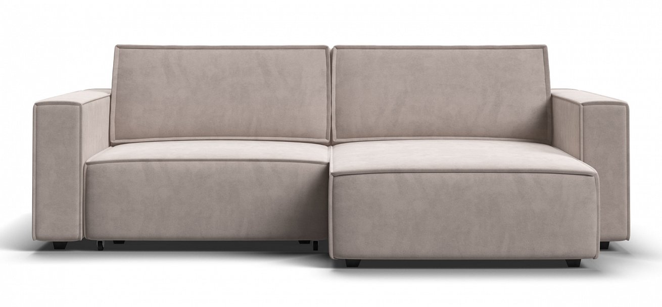 Угловой диван Босс Софт Модуль велюр Монолит латте