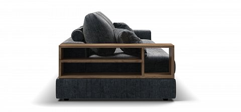 Диван-кровать Босс Модуль Макс Шенилл Глосс карбон 3