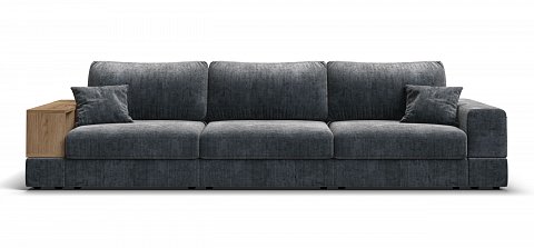 Диван-кровать Босс Модуль Макс Шенилл Глосс карбон 2