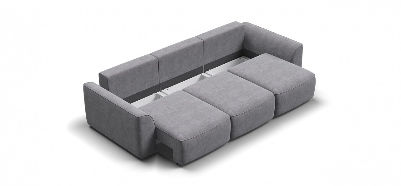 Диван Кинг Модуль Макс велюр Роял агат