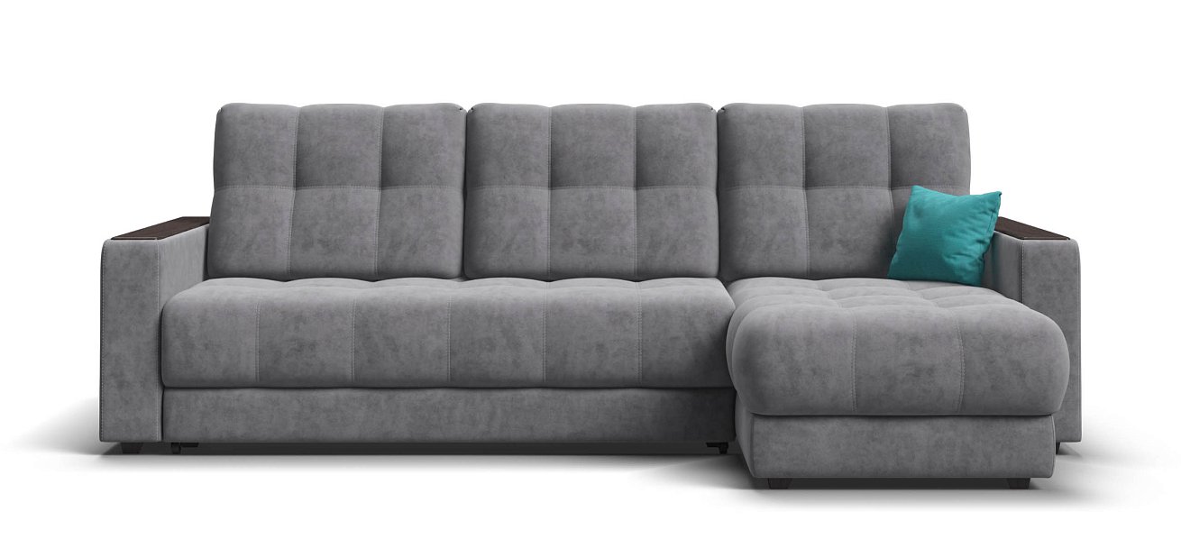 Угловой диван Босс Классик велюр Роял агат