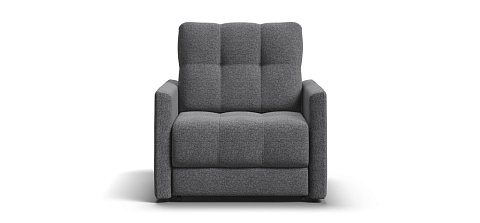 Босс Лофт кресло-кроватьРогожка Мальмо серый 1