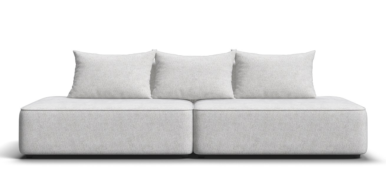 Диван Кинг Твин Шенилл Клауд крем