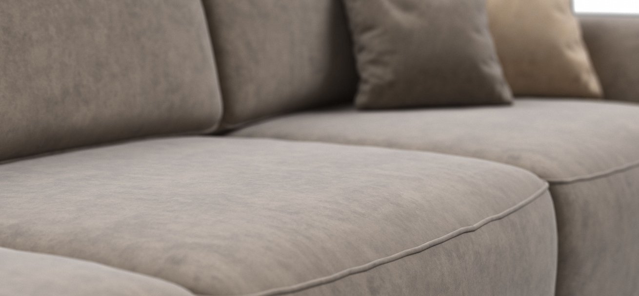 Диван Кинг Модуль Макс велюр Роял тауп