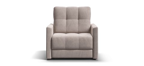 Босс Лофт кресло-кровать велюр Монолит латте 1