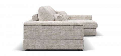 Угловой диван-кровать Босс Модуль ХЛ Шенилл Смарт кварц 3