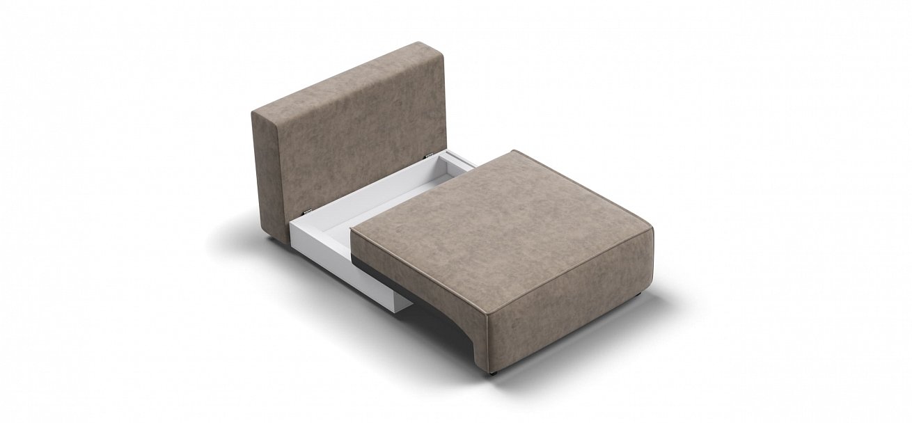 Босс Софт Модуль спальное место велюр Роял тауп