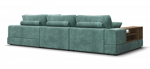 П-образный диван-кровать Босс Модуль Шенилл Глосс минт 3