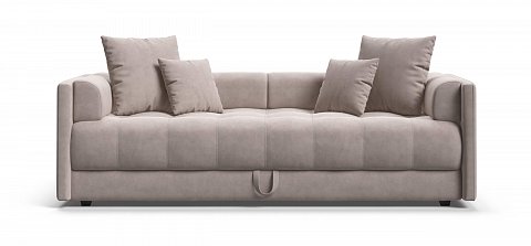 Тахта Босс велюр Монолит латте 1