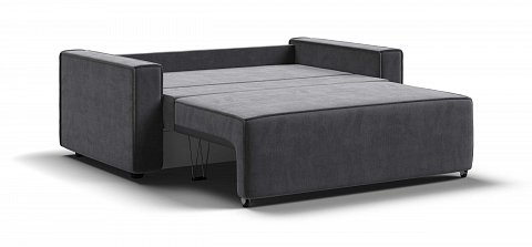 Диван Норд двухместный велюр Монолит серый 3